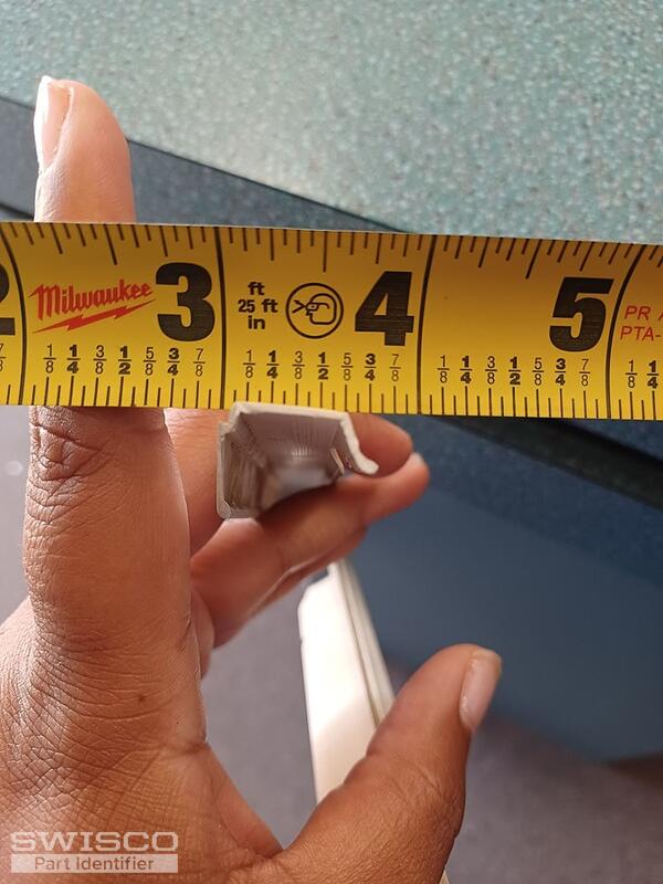 glazing bead end profile