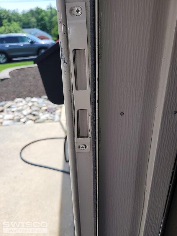 Pella Storm door striker plate