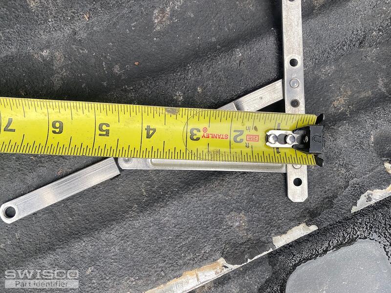 casement hinge arm