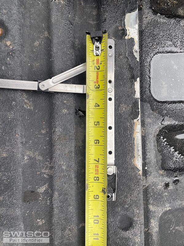 casement hinge arm