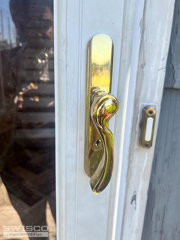 exterior handle keyed