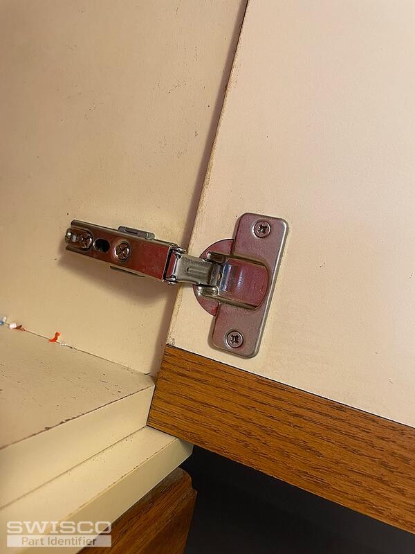 installed hinge