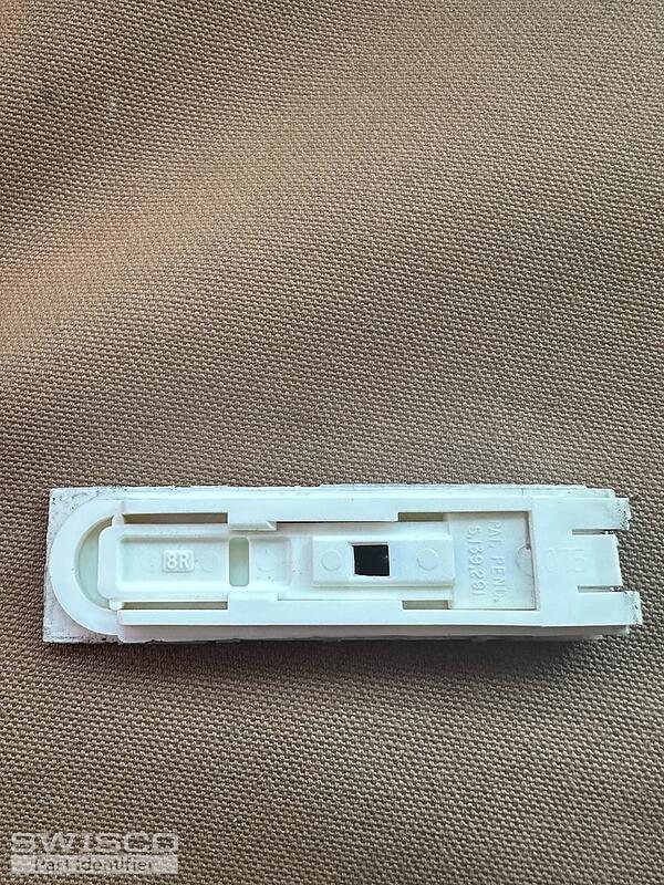 underside of latch