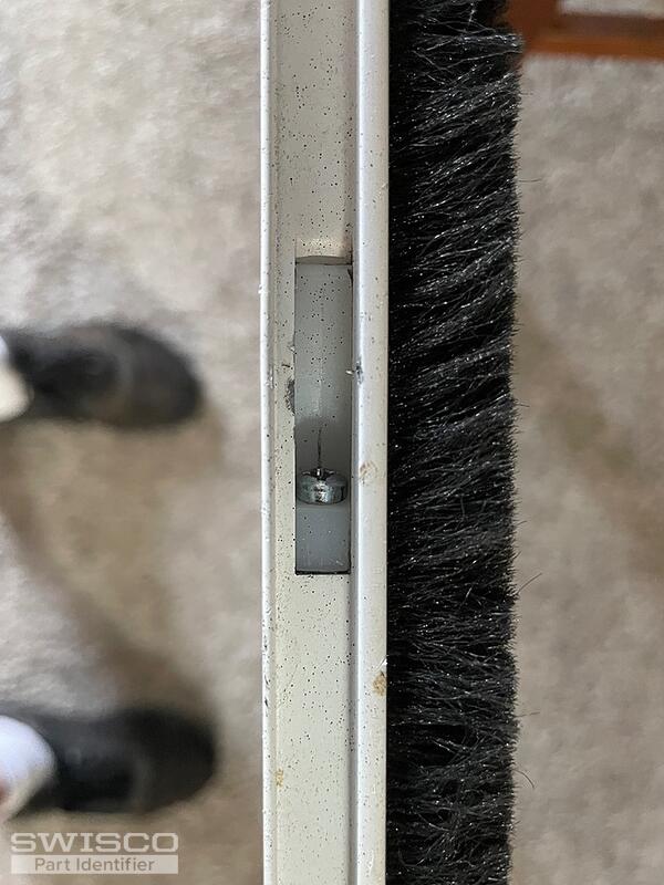 screen door roller assembly