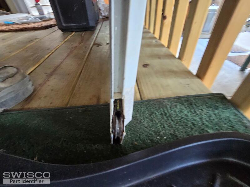 Sliding Screen door frame corners with wheels