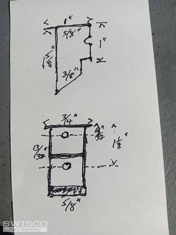 upper sash guide measurements