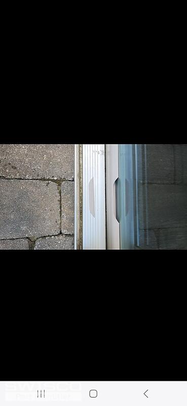broken glazing bead