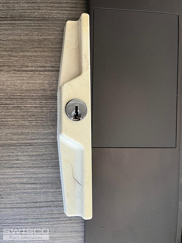 keyed exterior handle