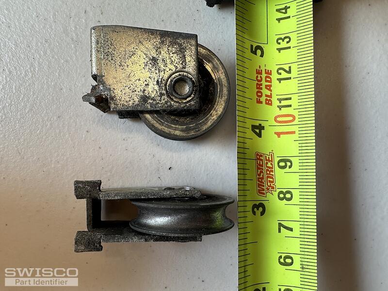 rollers on patio door