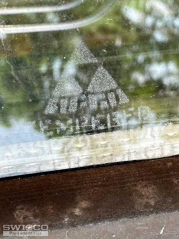 Mark on window glass