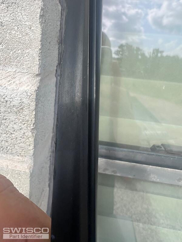 Black window beading
