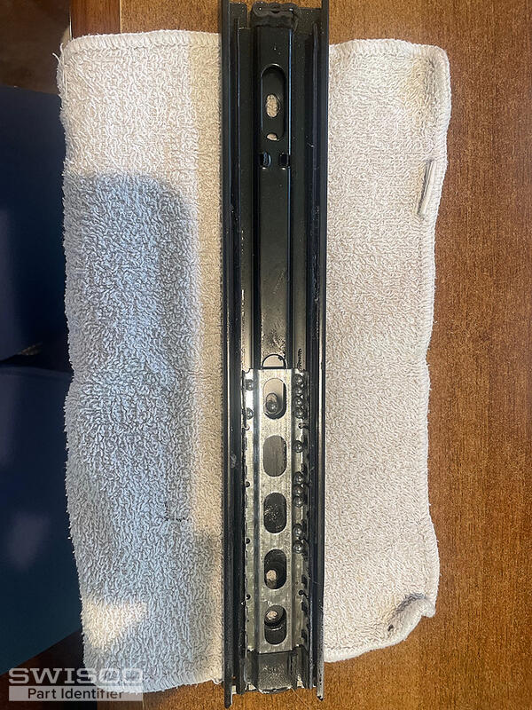 front side of glider not extended