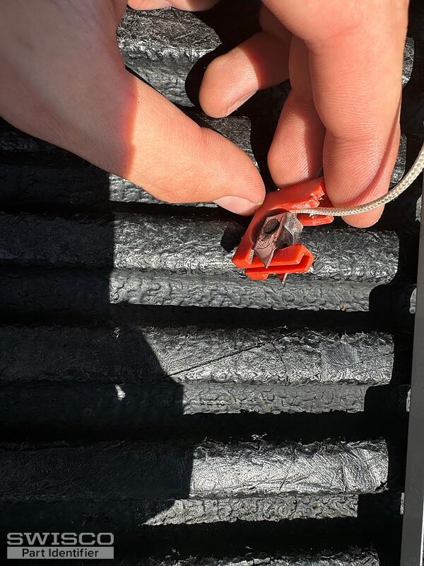 red knife lock shoe