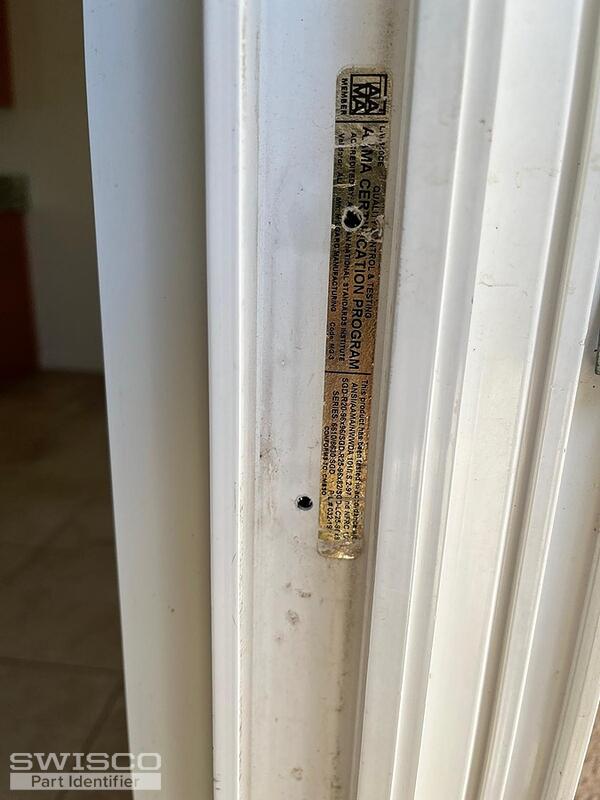 Sliding Door Lock Keeper Missing - Need this part.