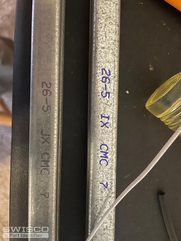26-5 stamped channel