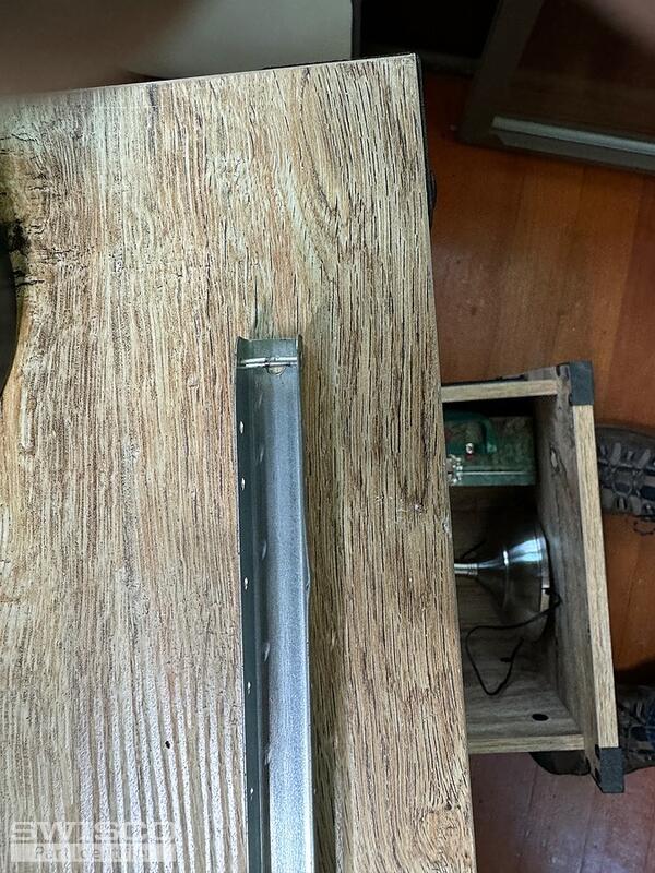 rivet in top hole