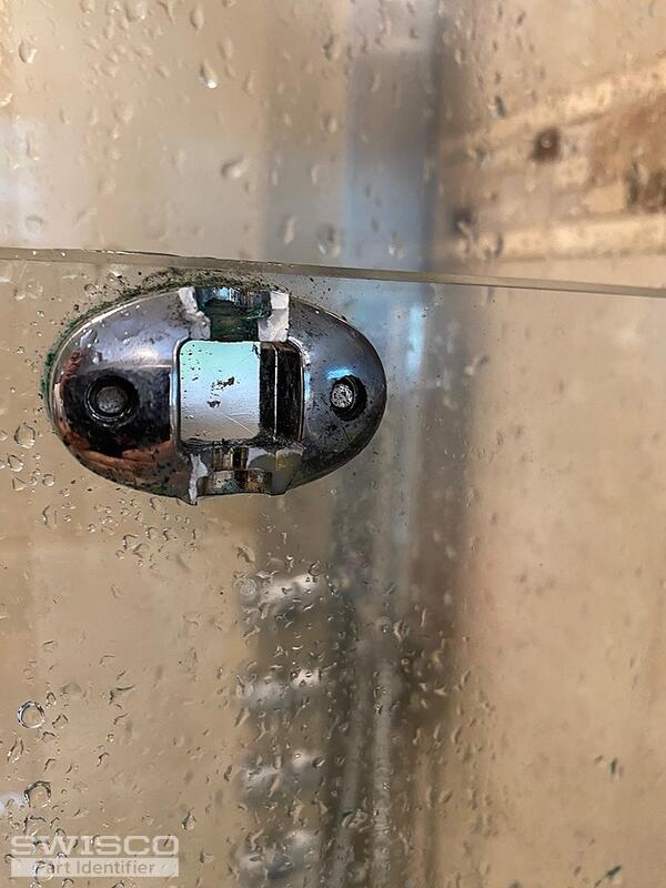 shower door roller bracket