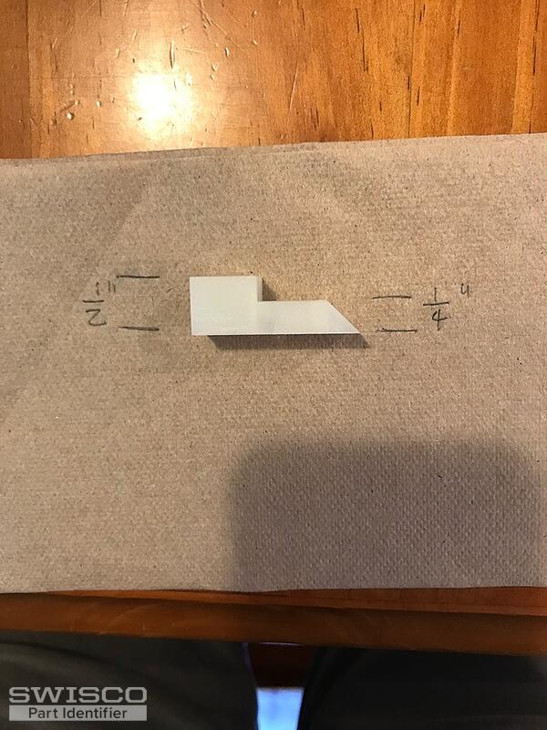 side of top sash guide