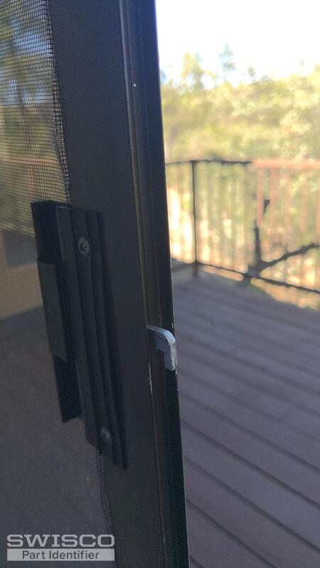 sliding screen door surface mount