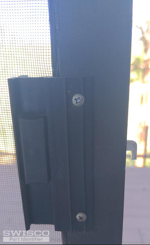 sliding screen door surface mount