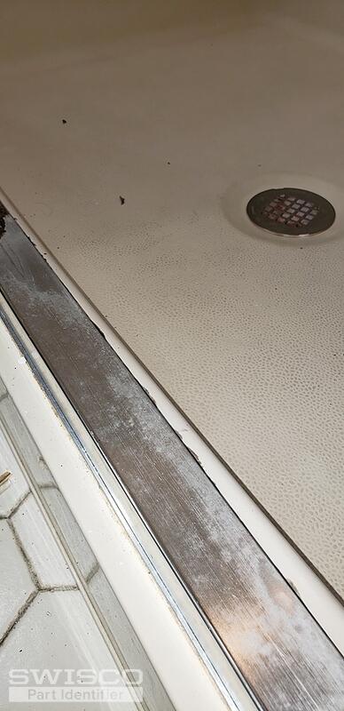 shower door track