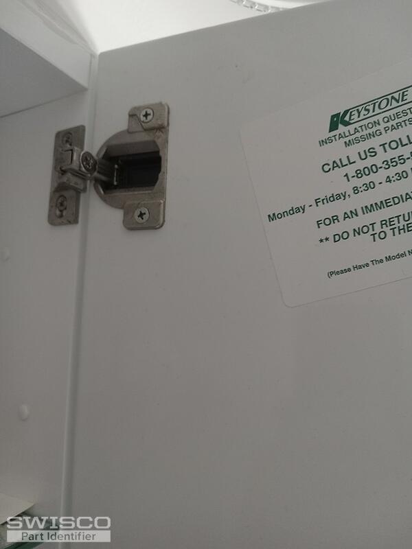 Keystone Medicine Cabinet Hinge
