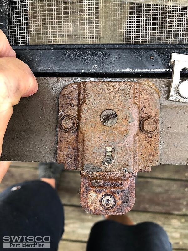 sliding screen door top roller
