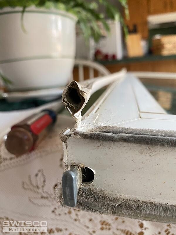 worn bubble seal