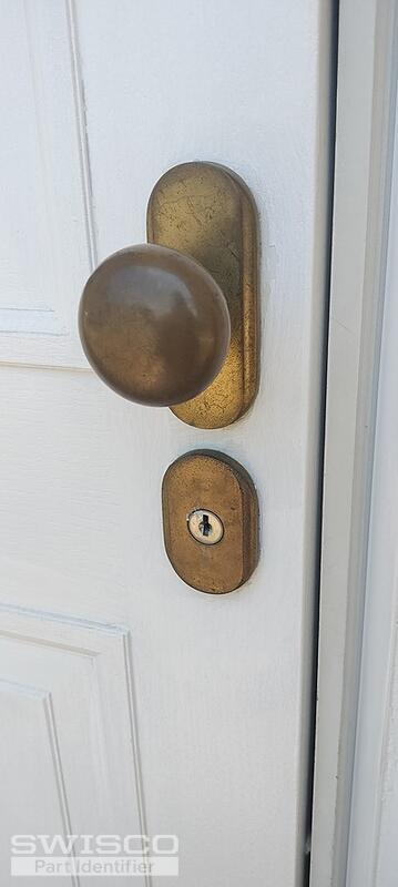 exterior keyed handle assembly