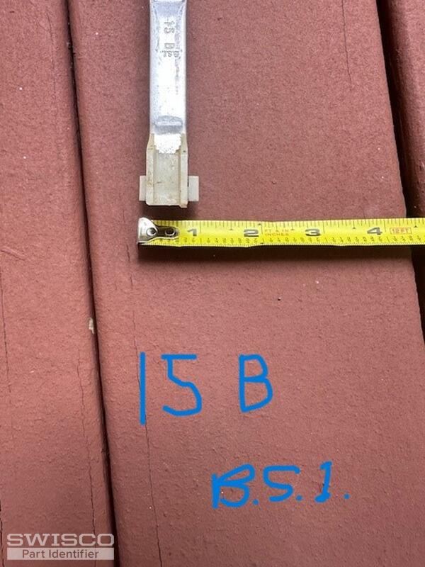 bottom 15 b b.s.i. of the small one