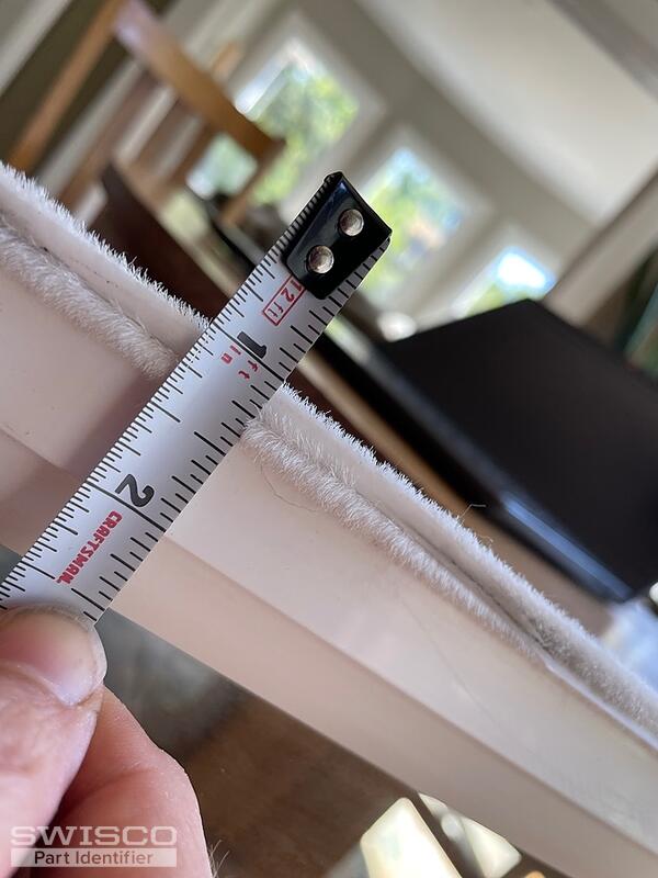 Jeldwen pile weather stripping