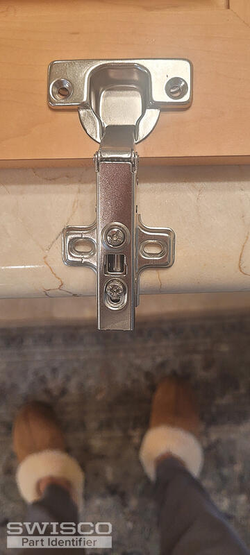 New hinge slightly off