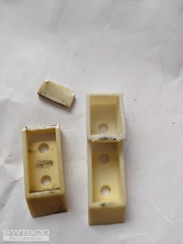 top Sash guide ( broken on left )