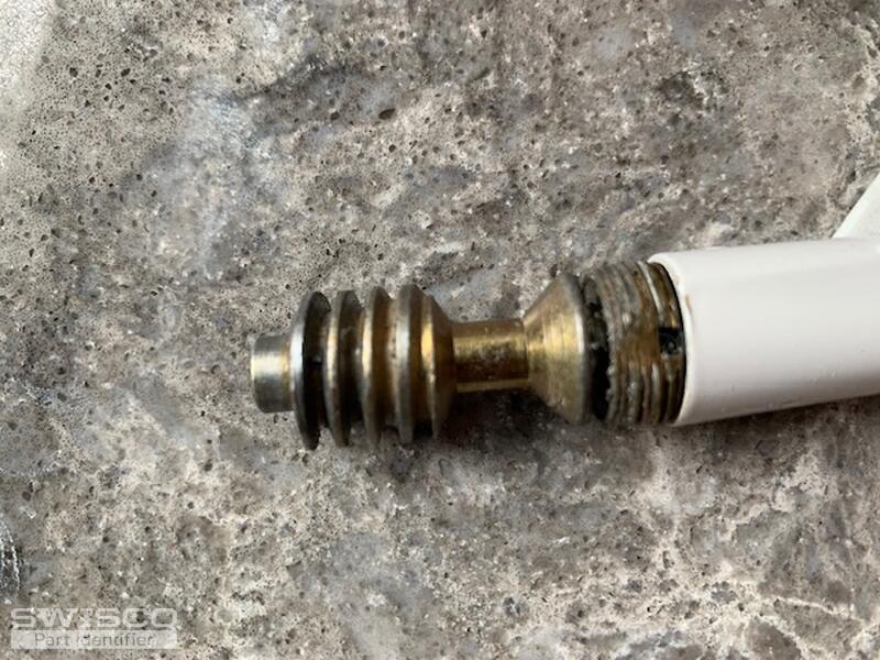 threaded worm gear