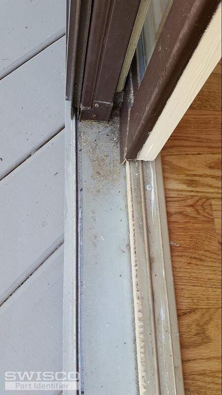 Sliding door seal-sill