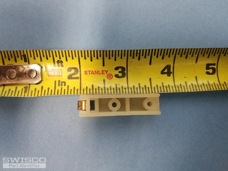 Window roller with Brass Axle Wheel