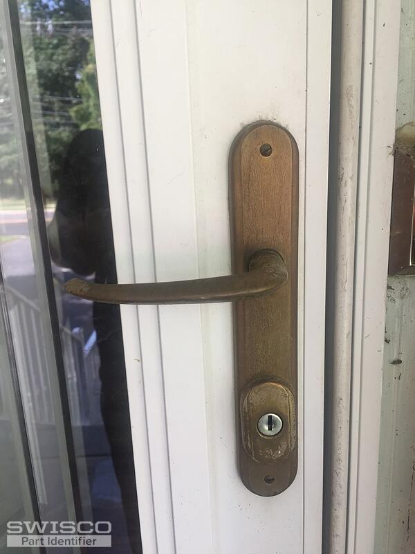 storm door lock exterior