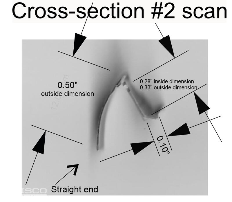 Snap-in glazing dimensions #2 in inches