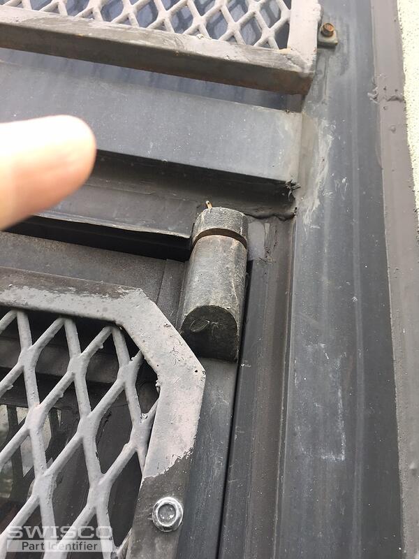 ENTRY DOOR TOP HINGE EXTERIOR 