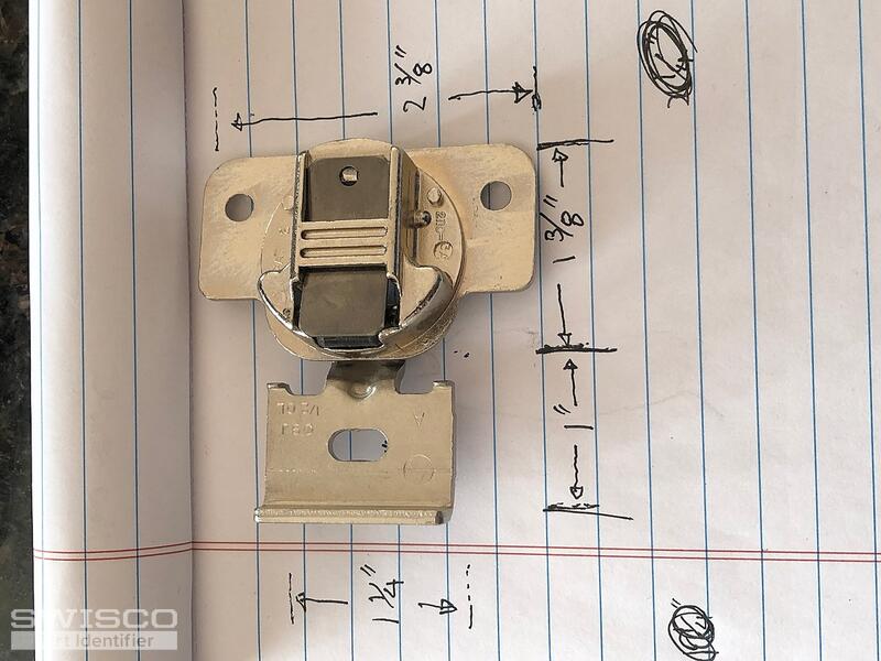 Kitchen cabinet hinge measurements