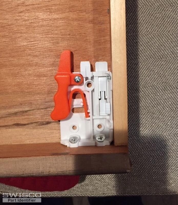furtiture bracket release