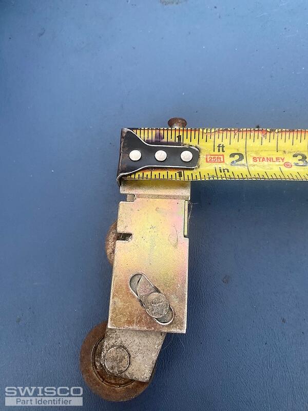 Patio door roller