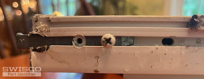 shoe bottom of window