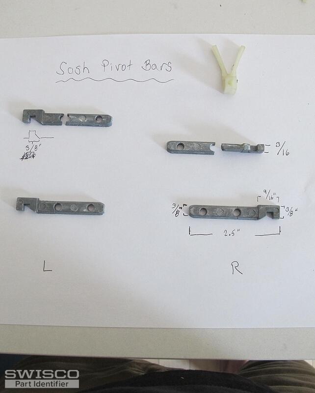 sash pivot bars