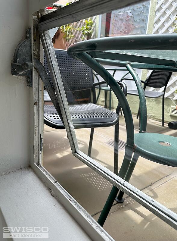 awning window turned caseemnt
