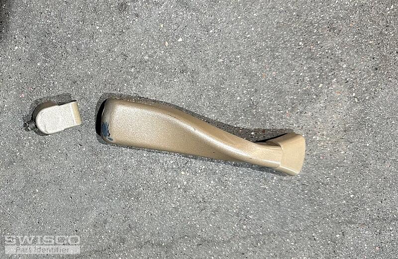 folding handle with cover
