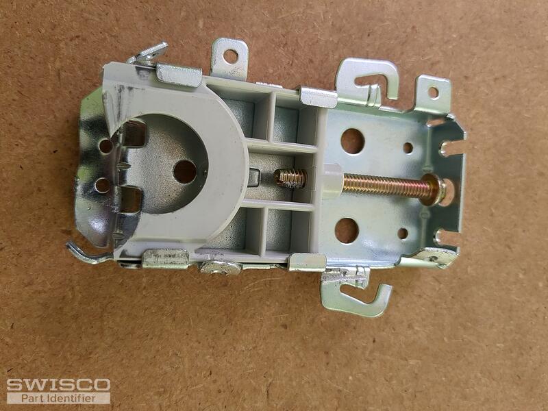 Convex closet door bottom roller