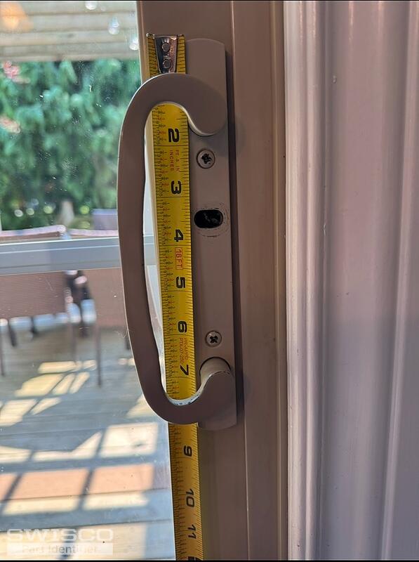 offet thumb lever handle