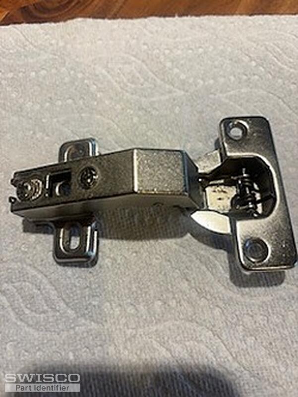 short arm blind corner wrap around hinge