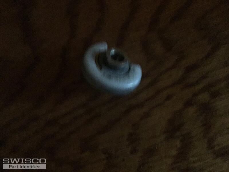 Round shower door roller